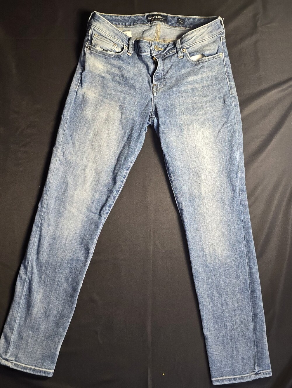 Lucky Brand Lolita Skinny Light Wash Denim Jeans Size 8 29